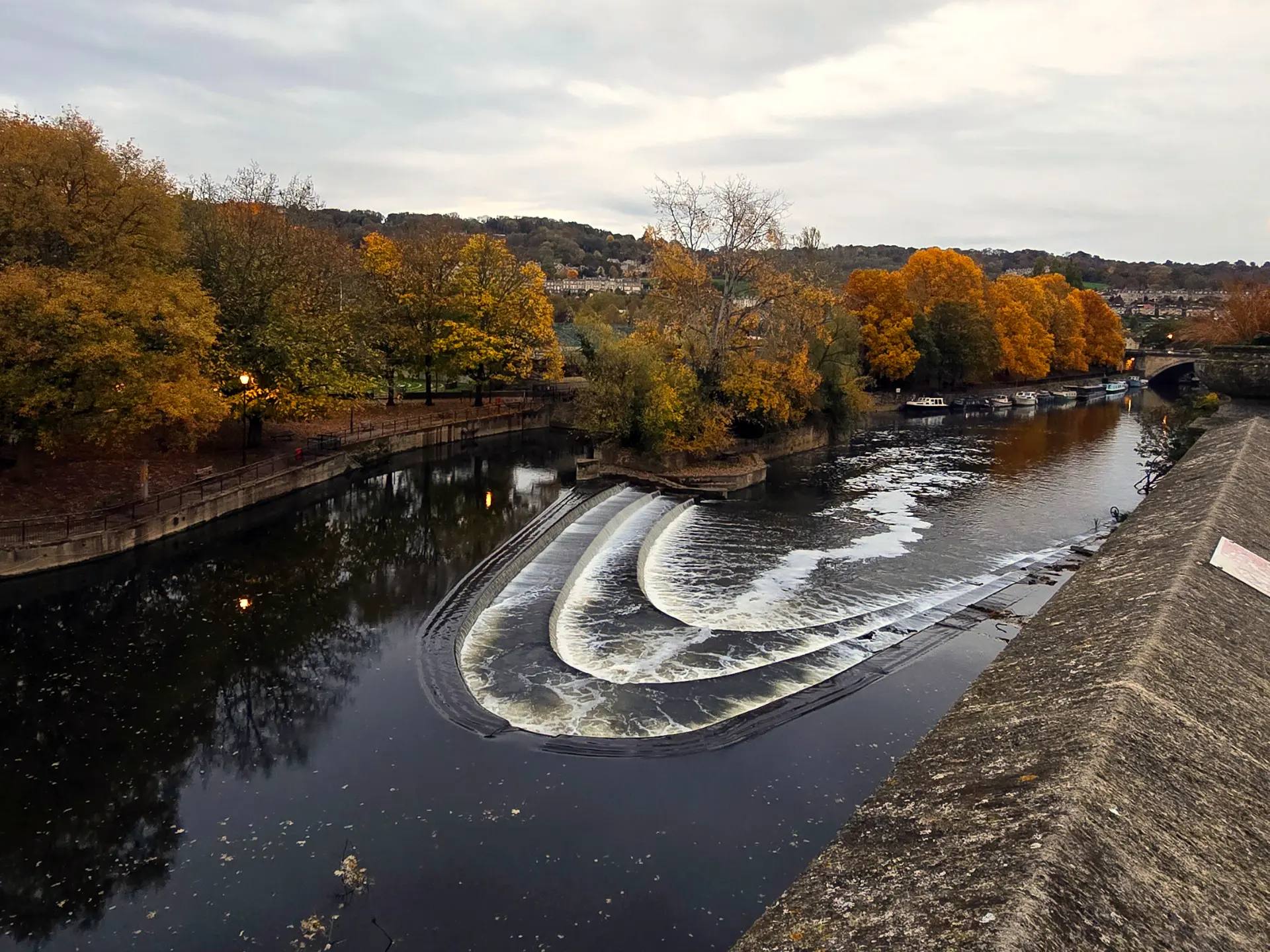The river at Pulteney Bridge