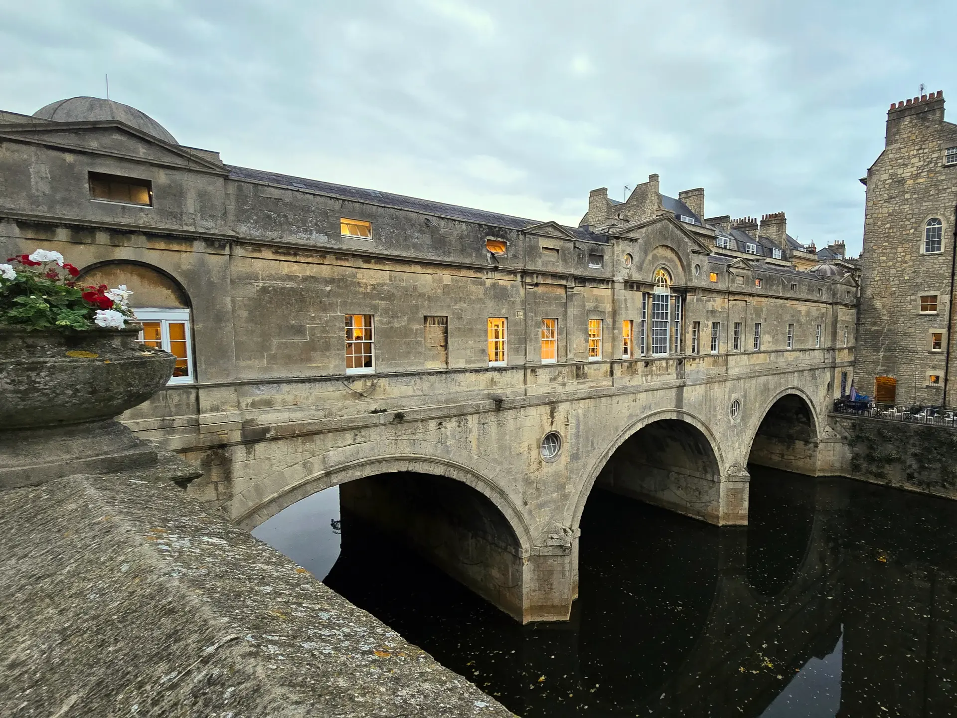 The Pulteney Bridge in Bath