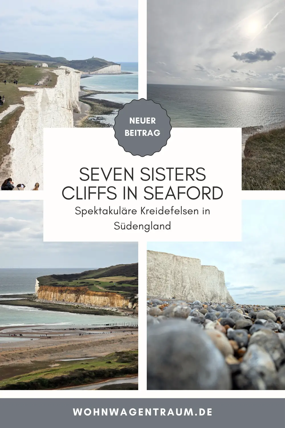 Seven Sisters Cliffs in Seaford - Spektakuläre Kreidefelsen in Südengland