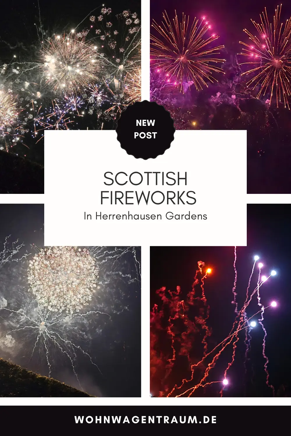 Hanover International Fireworks Competition: Our Scottish evening in the Herrenhausen Gardens