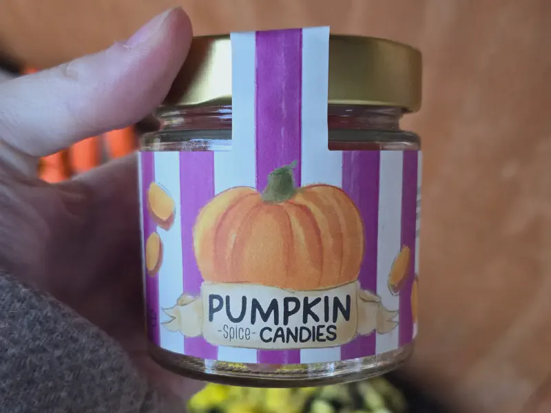 Pumpkin-Spice Süßigkeiten