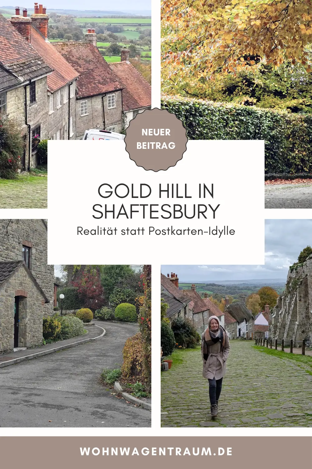 Gold Hill in Shaftesbury: Roadtrip-Realität statt Postkarten-Idylle in Dorset